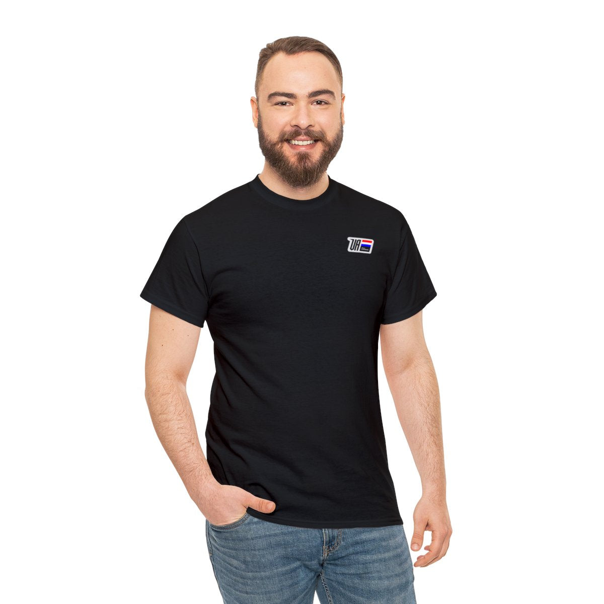 Born To Ride Forced To Work, Premium Motorcycle Unisex Crewneck T-shirt - Black