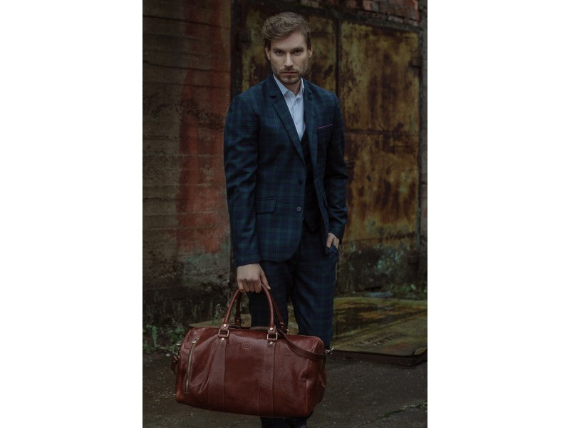 Leren Duffel Bag - WISE CHILDREN