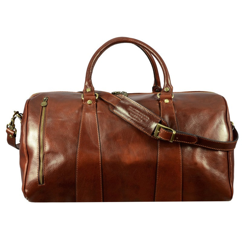 Leren Duffel Bag - WISE CHILDREN