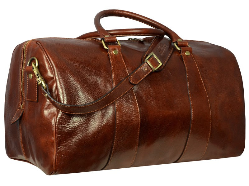 Leren Duffel Bag - WISE CHILDREN