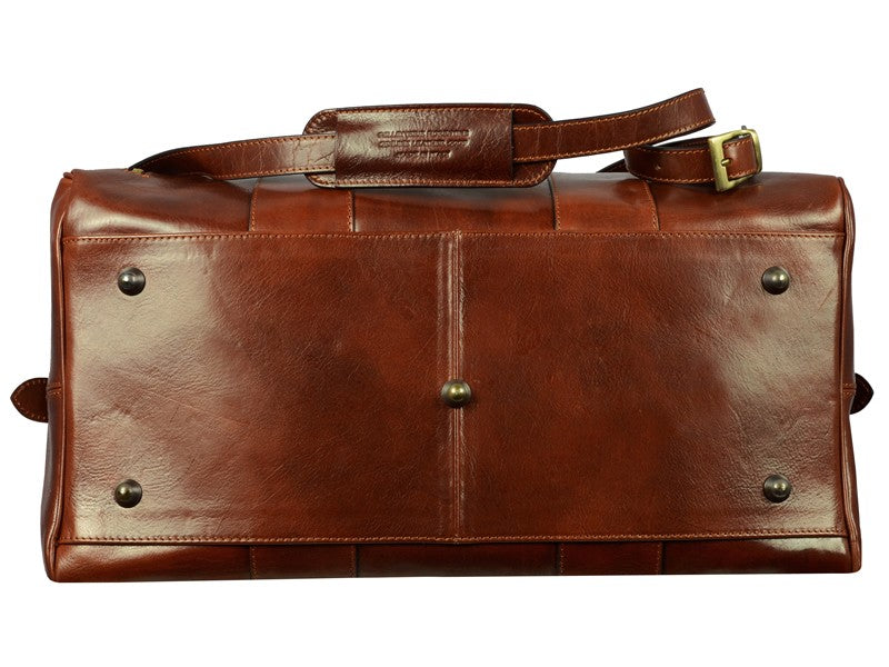 Leren Duffel Bag - WISE CHILDREN