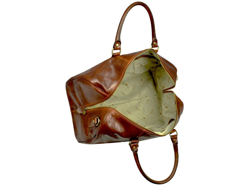 Leren Duffel Bag - WISE CHILDREN