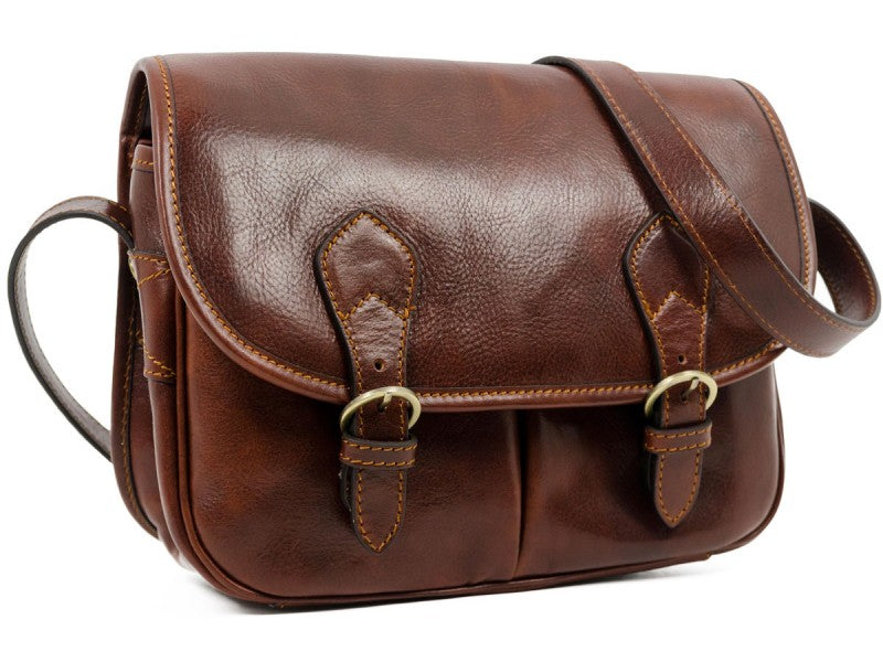 Bruine Dames Crossbodytas - THE PARIS WIFE