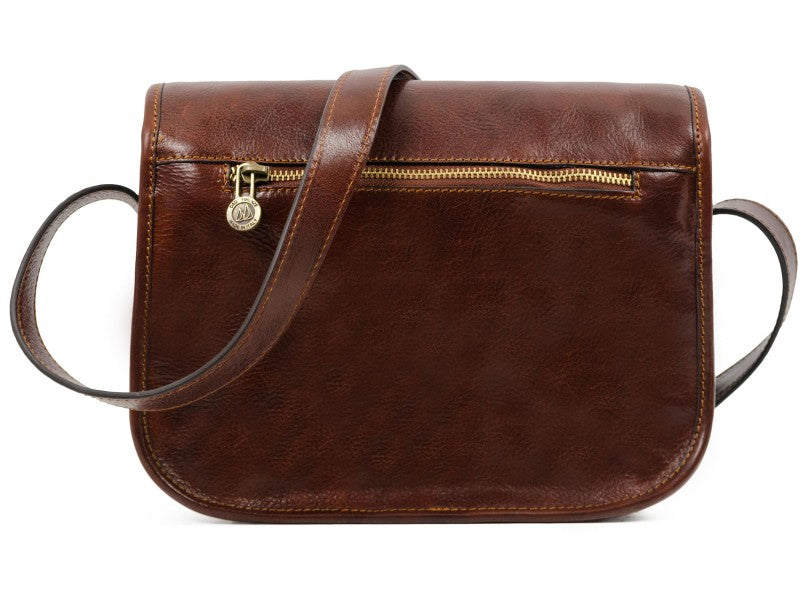 Bruine Dames Crossbodytas - THE PARIS WIFE