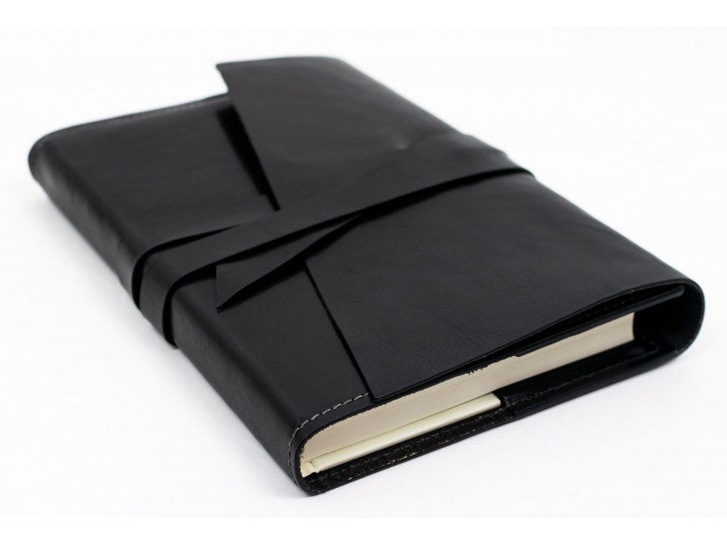 Zwart Leren Journal, Notebook - P.S. I LOVE YOU - Notitieboek, Reisdagboek