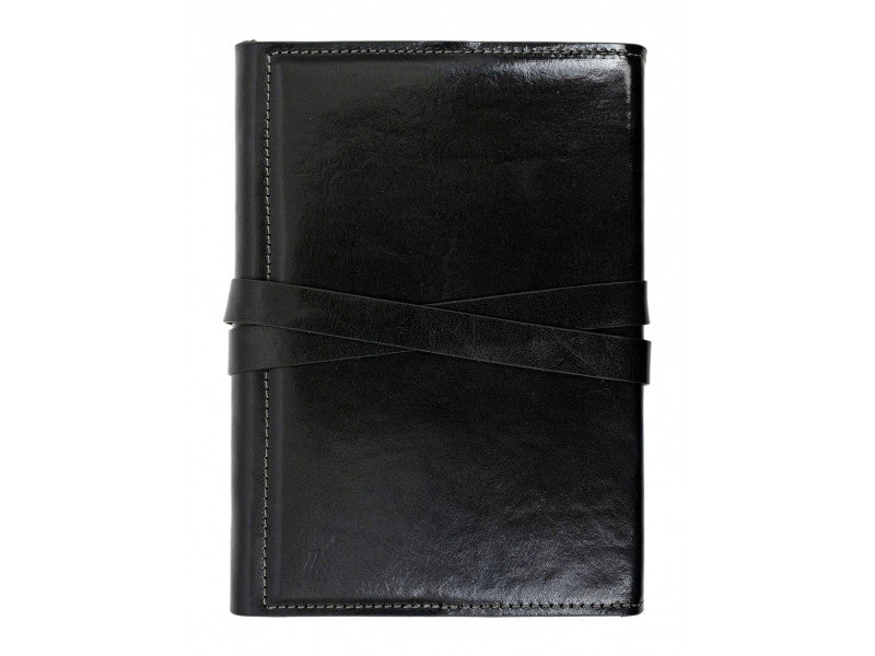 Zwart Leren Journal, Notebook - P.S. I LOVE YOU - Notitieboek, Reisdagboek