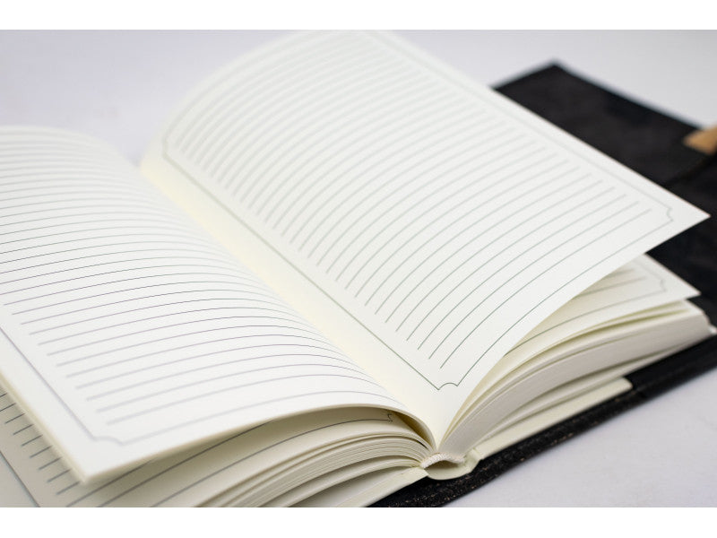 Zwart Leren Journal, Notebook - P.S. I LOVE YOU - Notitieboek, Reisdagboek