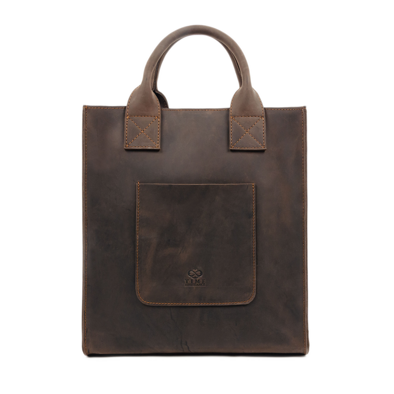 Bruin Genuine Leather Tote Bag - The Republic