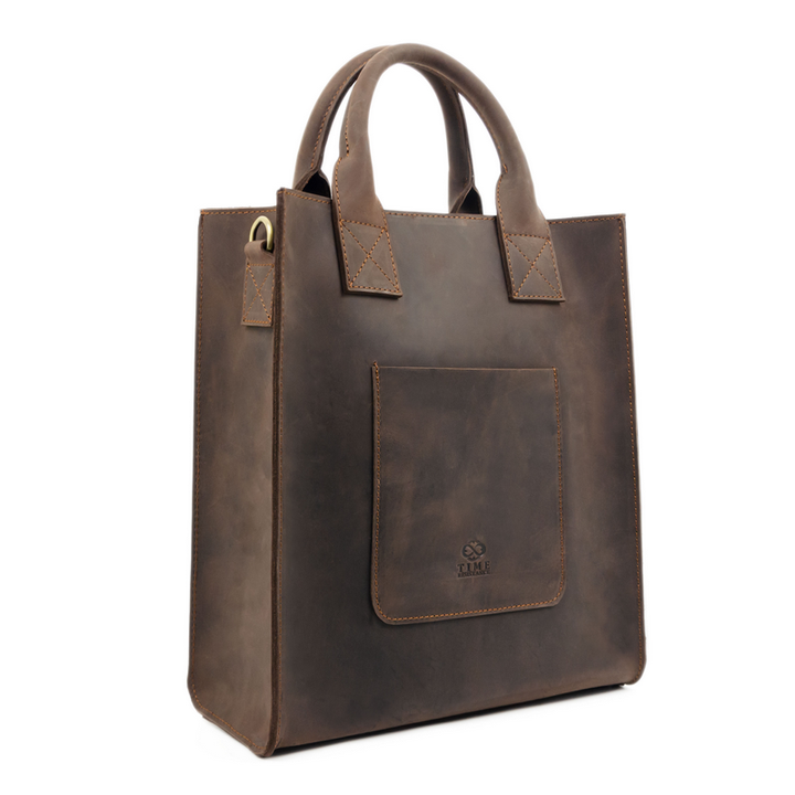 Bruin Genuine Leather Tote Bag - The Republic