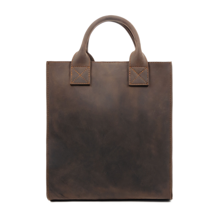 Bruin Genuine Leather Tote Bag - The Republic