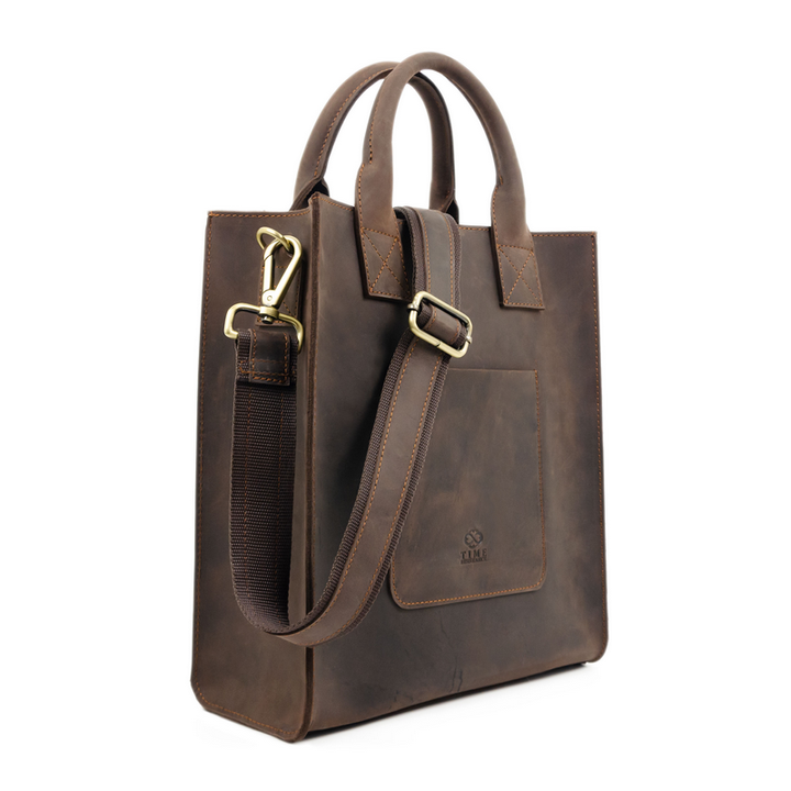 Bruin Genuine Leather Tote Bag - The Republic