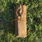 Waterdichte gewaxte canvas gereedschapsrol – duurzame organizer voor kampeer- en outdooruitrusting