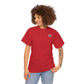 Born To Ride Forced To Work, Premium Motorcycle Unisex Crewneck T-shirt - Red