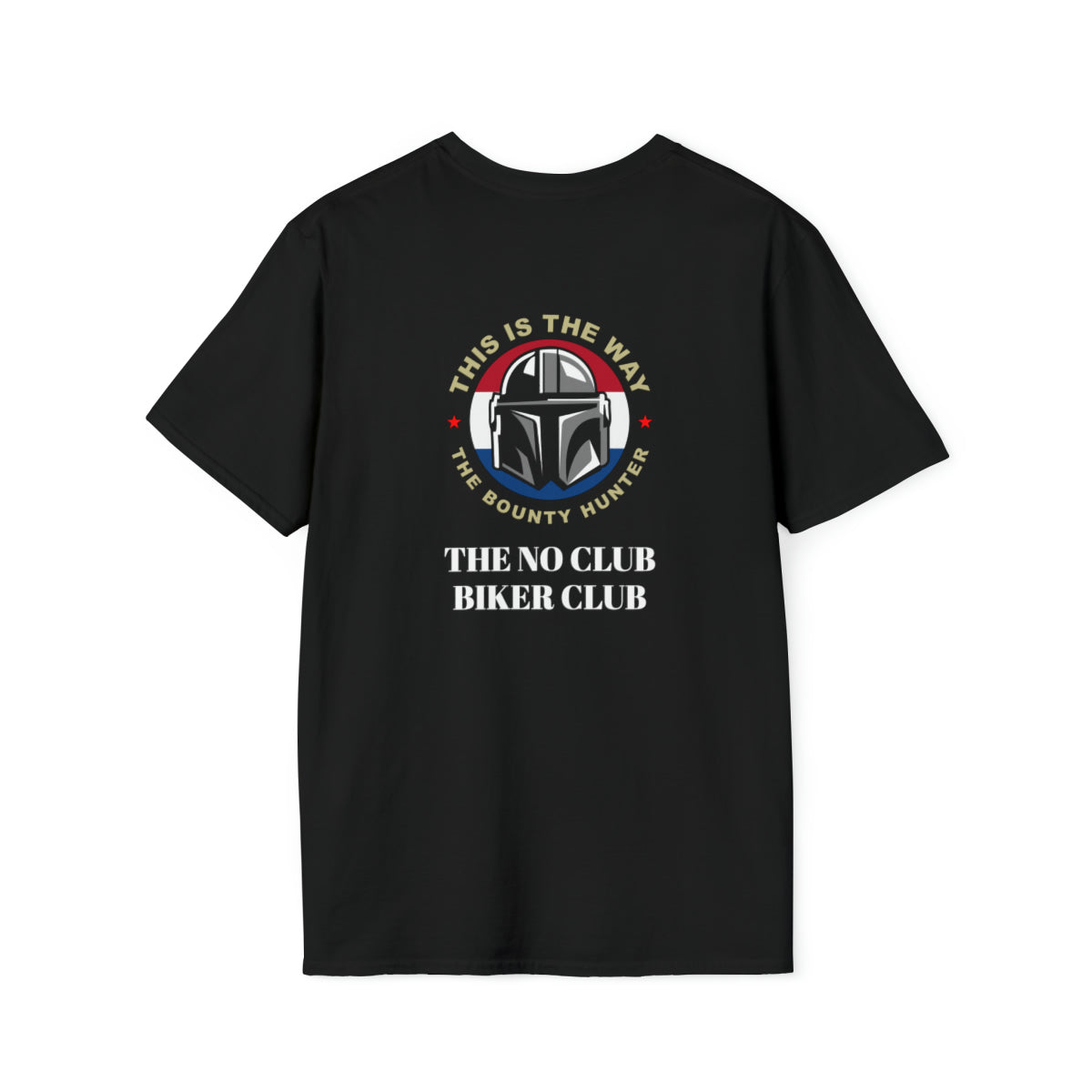 Biker Club, Premium Motorcycle Unisex Crewneck T-shirt - Black