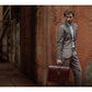 Bruine groote leren briefcase - The Firm