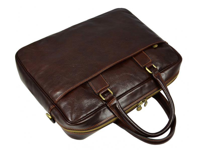 Leren Briefcase Laptoptas - DE KLEINE PRINS
