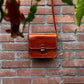 Bruin Schoudertas Echt Leer - Simple Life
