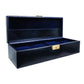 Blauwe Leren Horlogekist, Horloge Organizer - Herzog