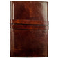 Donker bruin Leren Journal, Notebook - P.S. I LOVE YOU - Notitieboek, Reisdagboek