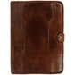Donker Bruin Leren Portfoliomap - THE CALL OF THE WILD