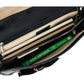 Zwart Leren Briefcase Aktetas - ILLUSIONS