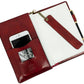 Rood Leren Journal met hervulbare A5 blok - The Diary Of A Nobody