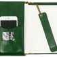 Groen Leren Journal met hervulbare A5 blok - The Diary Of A Nobody
