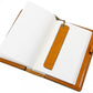 Geel Leren Journal met hervulbare A5 blok - The Diary Of A Nobody