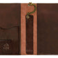 Donker bruin Leren Journal met hervulbare A5 blok - The Diary Of A Nobody
