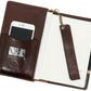 Donker bruin Leren Journal met hervulbare A5 blok - The Diary Of A Nobody