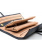 Zwart Leren Make-up Tasje, Siranden Tasje - Madame Bovary