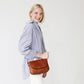 Leren Cross Body Tas - Sister Carrie