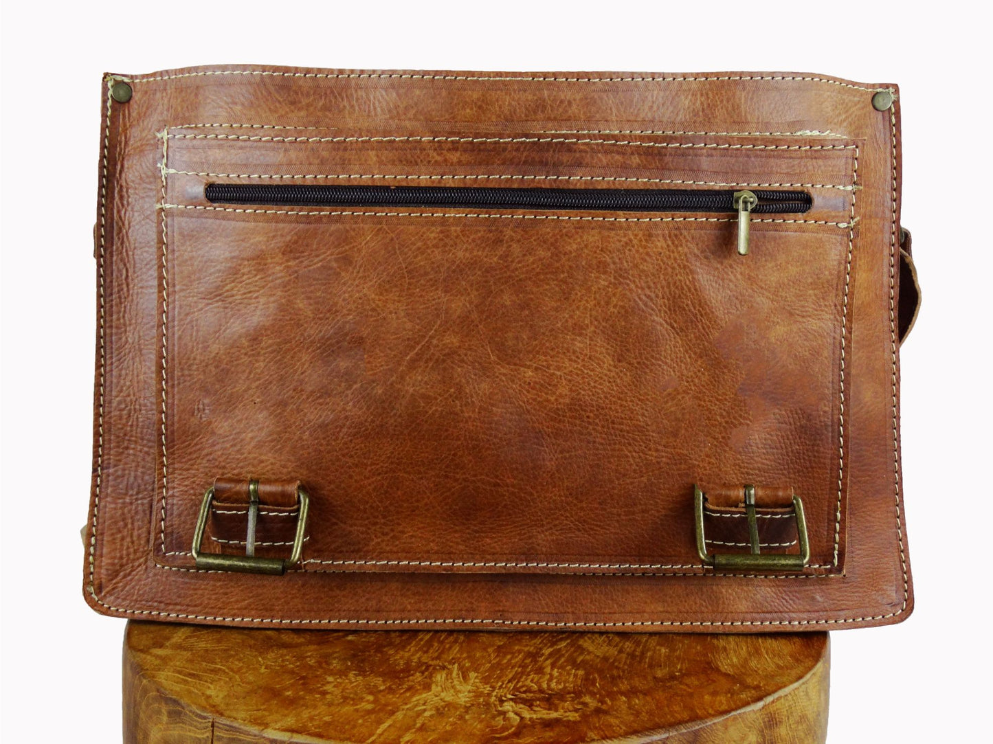 Leren Messengertas Cartable