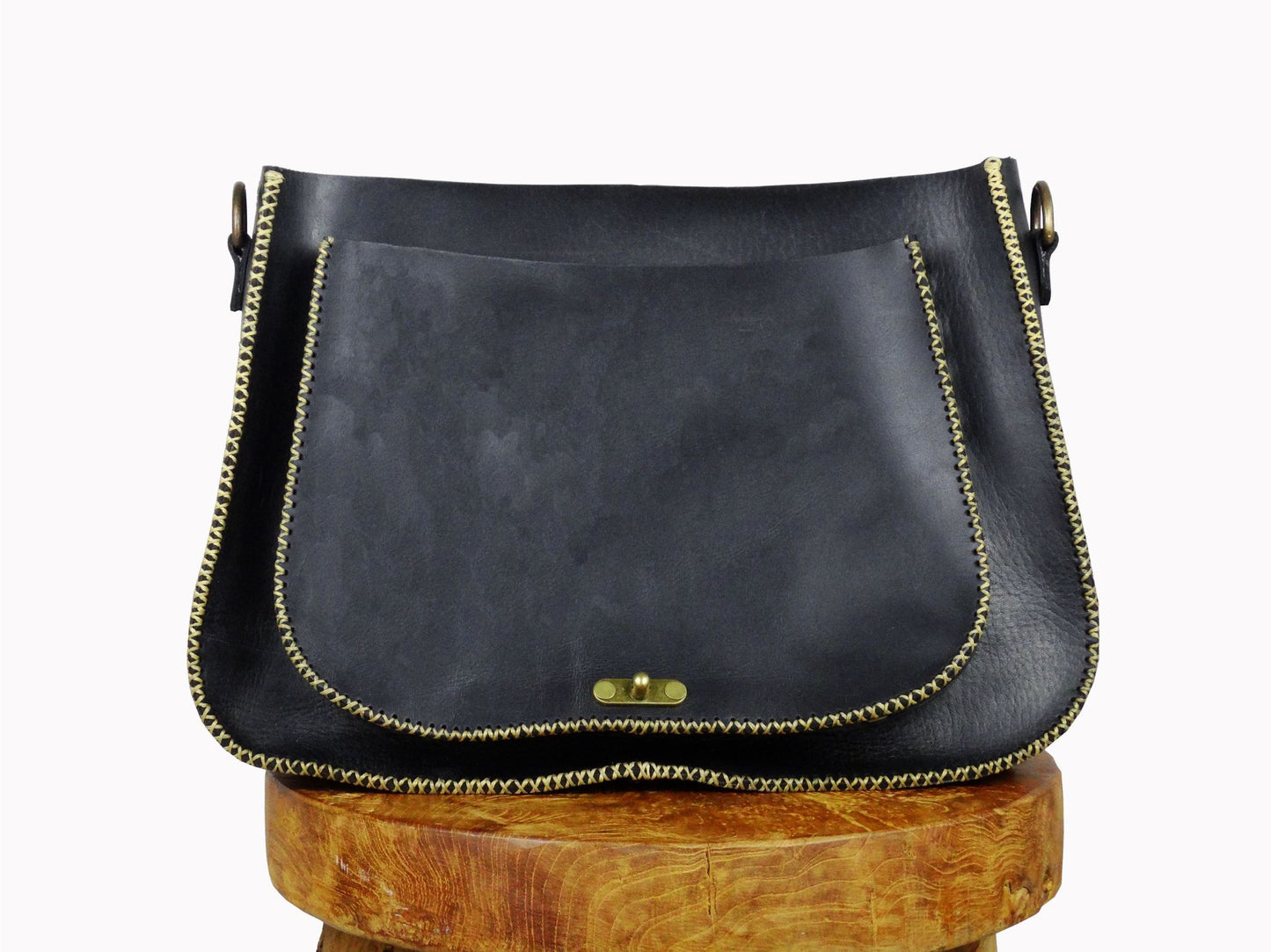 Die Jet-Set-Ledertasche