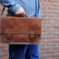 Leren Messengertas Cartable