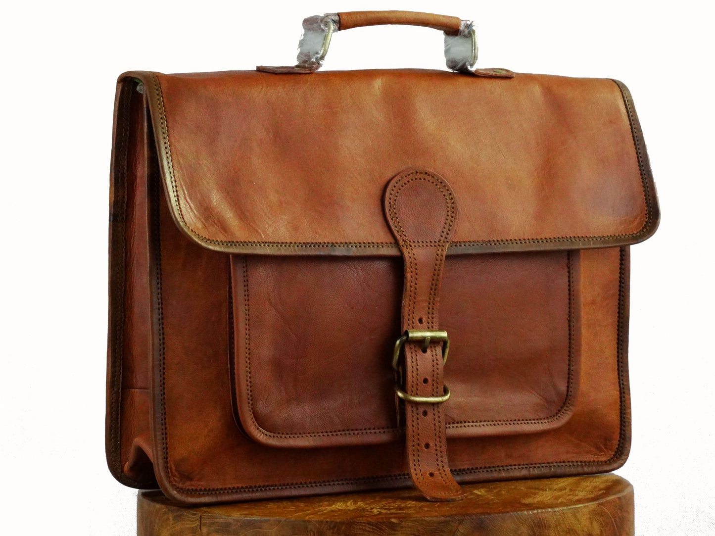 The Simple Leren Aktetas