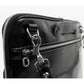 Zwart Lederen Aktetas, Laptoptas- BRAVE NEW WORLD