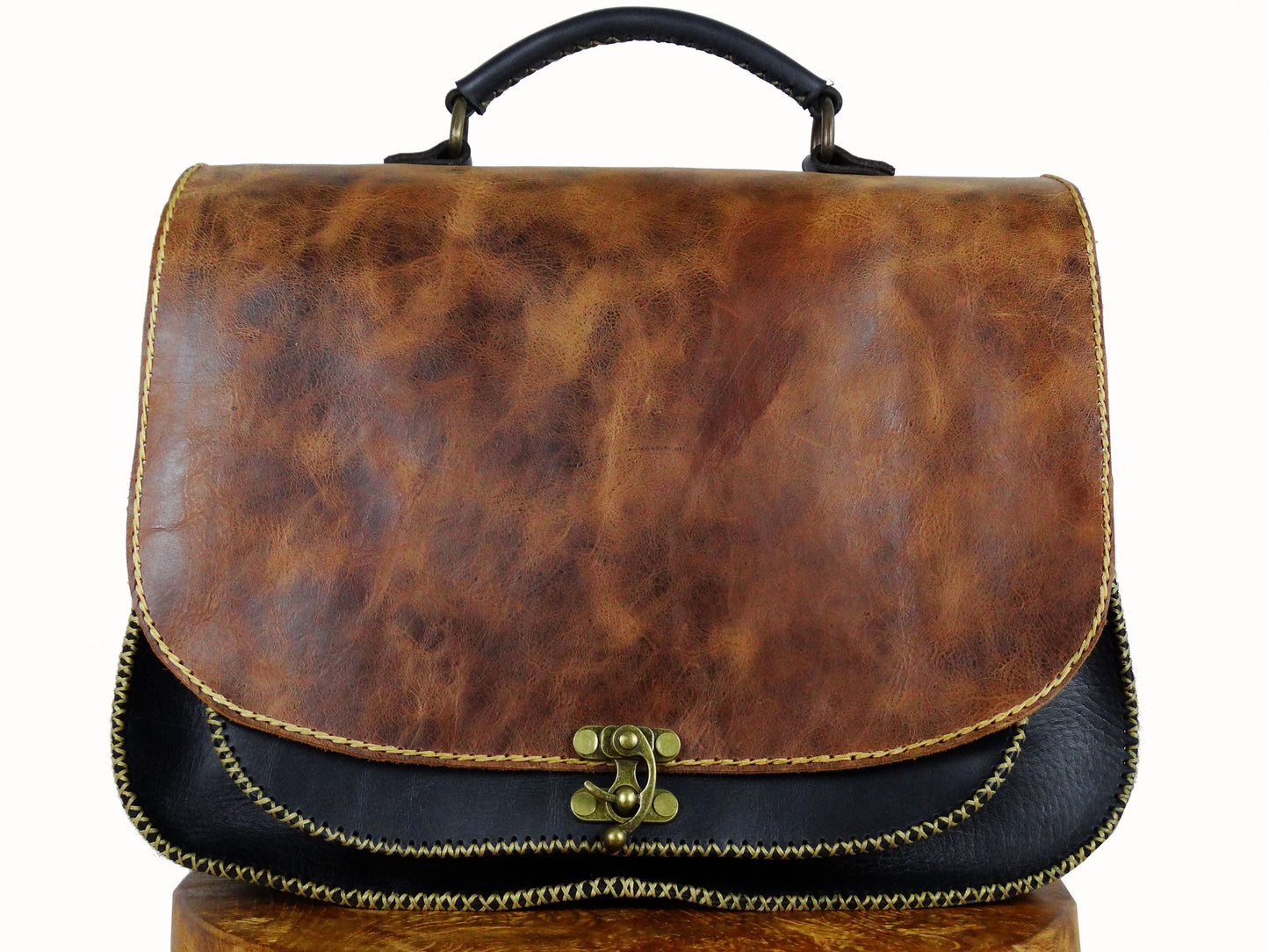 Die Jet-Set-Ledertasche